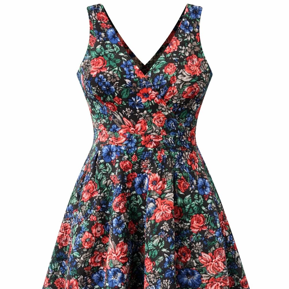 Dress - Solo La Fe Floral Dress